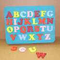 How to create your own foam alphabet puzzle