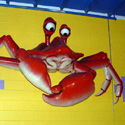 EPS Foam Crab Sculpture