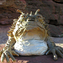 Space Toad sculpture